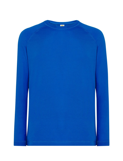 Herren-T-Shirt Sport Man ls rb - Königsblau Jhk