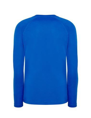 "Quality Malfini Men's LS RB Sport T-shirt - Royal Blue, Printed & Em