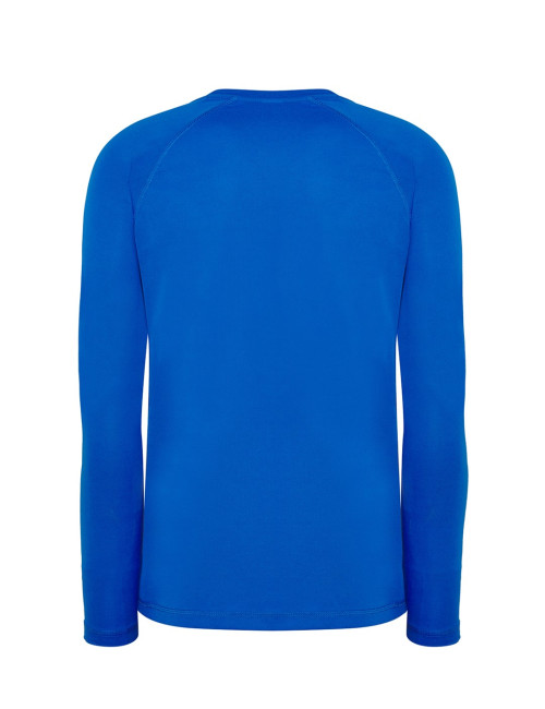 "Quality Malfini Men's LS RB Sport T-shirt - Royal Blue, Printed & Em