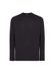Herren-T-Shirt Sport Man ls bk - schwarz Jhk