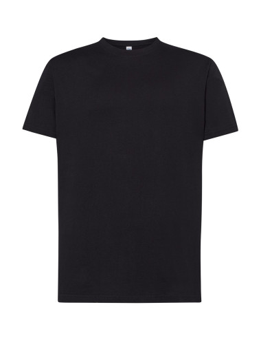 Koszulka męska tsra 150 regular t-shirt bk - black Jhk
