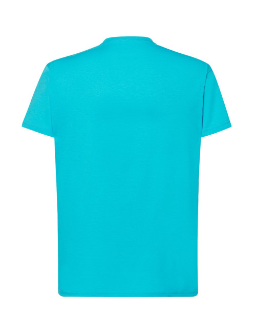 Koszulka męska tsra 150 regular t-shirt tu - turquoise Jhk