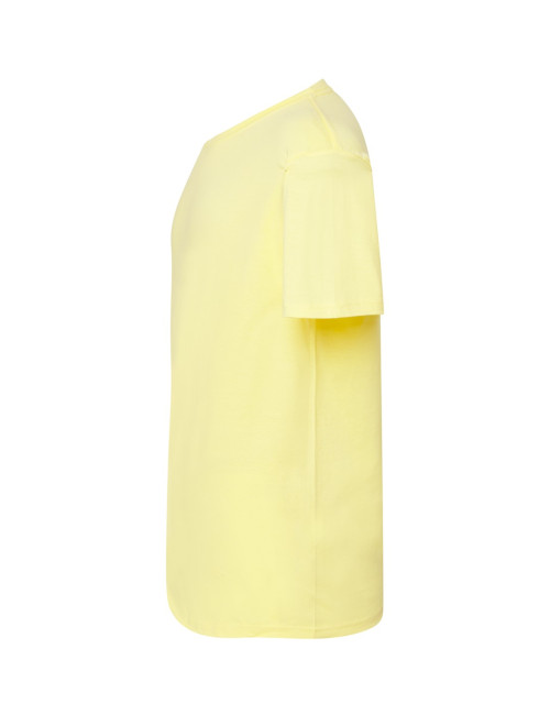 Koszulka męska tsra 150 regular t-shirt ly - light yellow Jhk