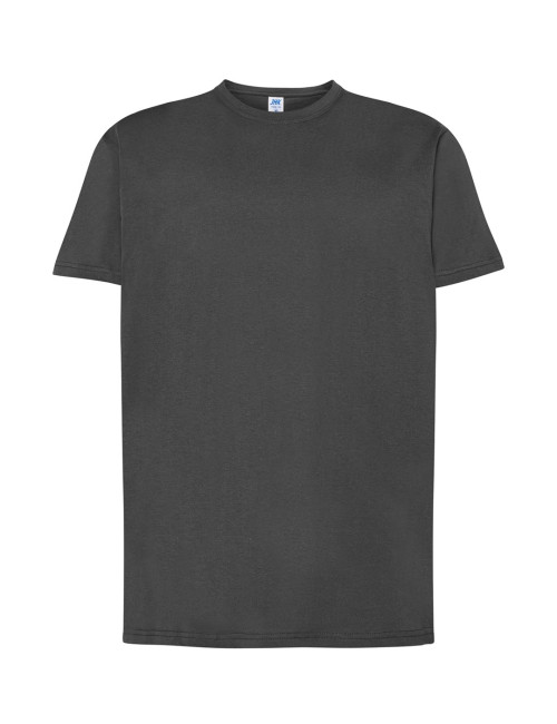 Koszulka męska tsra 150 regular t-shirt gf - graphite Jhk