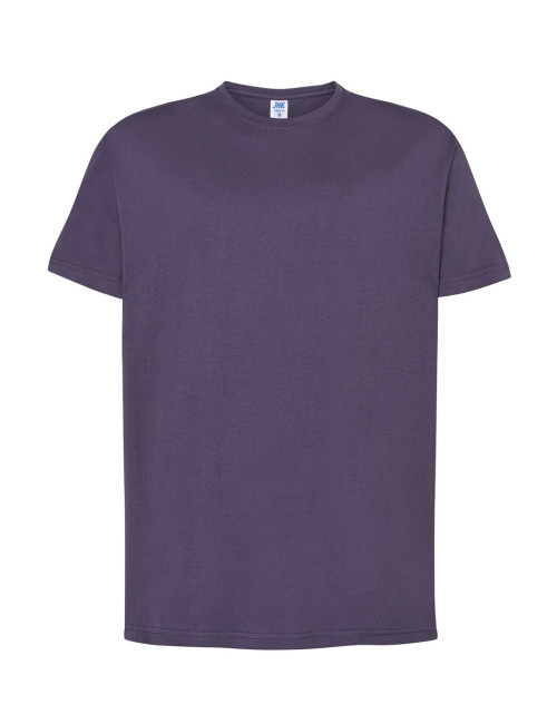 Koszulka męska tsra 150 regular t-shirt dn - denim Jhk