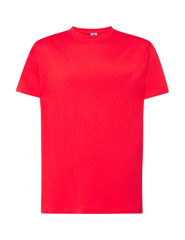 Koszulka męska tsra 150 regular t-shirt wr - warm red Jhk
