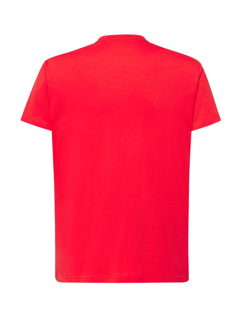 Koszulka męska tsra 150 regular t-shirt wr - warm red Jhk