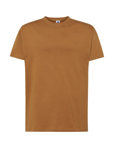 Koszulka męska tsra 150 regular t-shirt br - brown Jhk