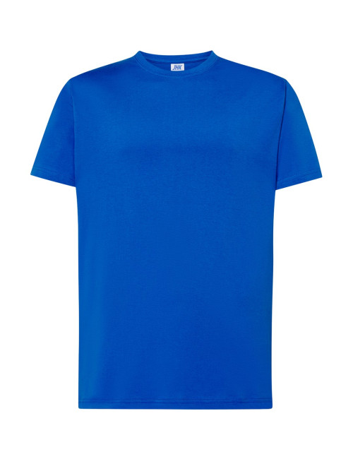 "Koszulka Męska JHK TS Ocean 145g - Royal Blue, 100% Bawełna, Ideal