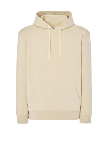 "Quality Men's JHK Kangaroo Sweatshirt in Buttercream - Perfect for E