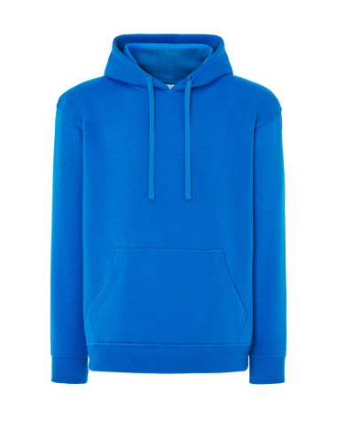Bluzy dresowe męskie swra kng kangaroo aq - aqua Jhk