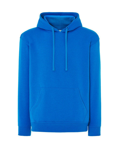Bluzy dresowe męskie swra kng kangaroo aq - aqua Jhk