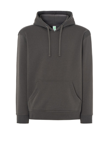 "Men's Jhk Kangaroo GF Graphite Sweatshirt - Premium Embroidered & Pr