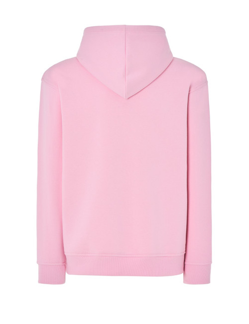 "Men's JHK Pink Kangaroo PK Sweatshirt - Embroidered Logo & Prints"