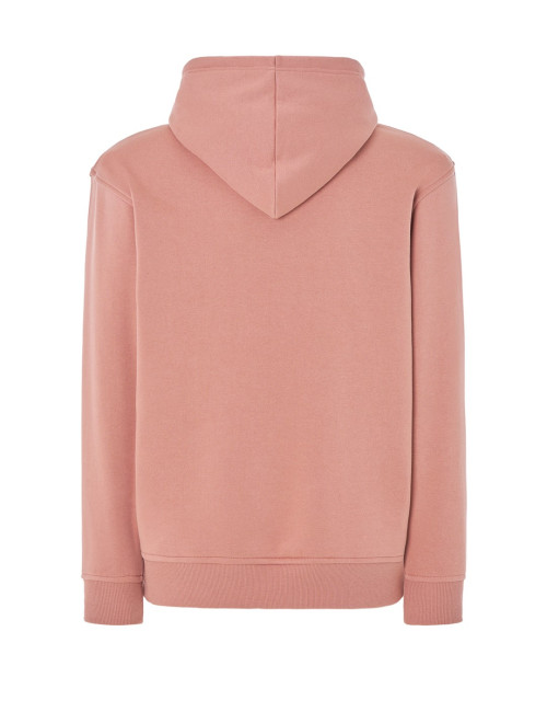 "Men's Pink Vintage Jhk Kangaroo Sweatshirt - Unique Embroidered Prin