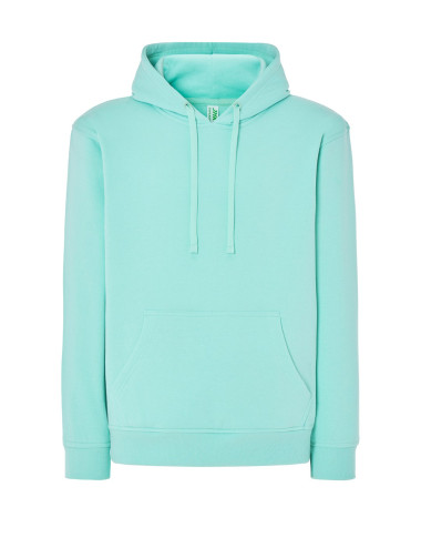 Herren-Sweatshirts swra kng kangaroo mg - mintgrün Jhk