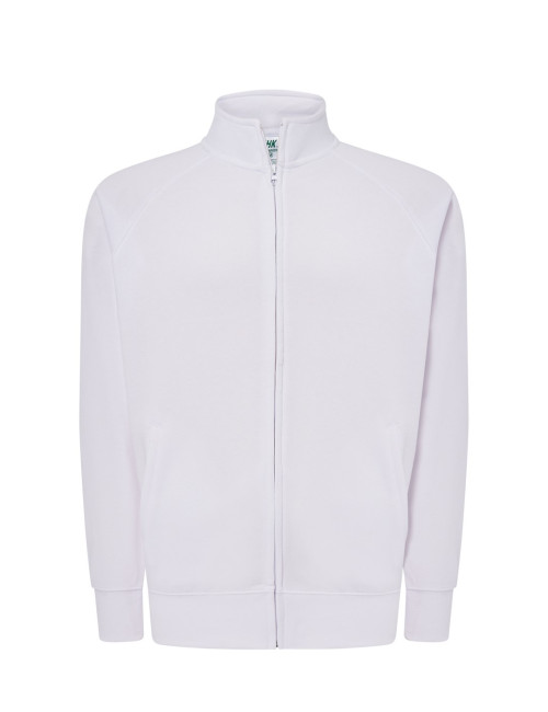 Herren-Sweatshirt JHK SWRA FUZIP Weiß