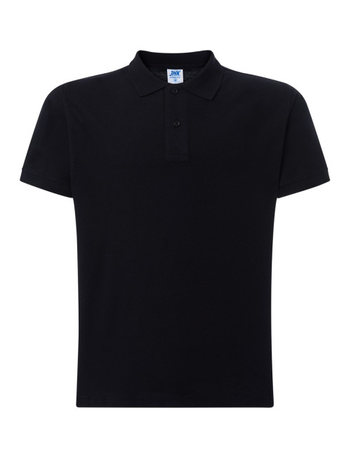 POLO PORA 240 JHK BK men`s polo shirt - Black