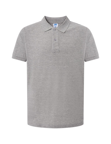 POLO PORA 240 JHK GM Herren-Poloshirt – Grau Melange