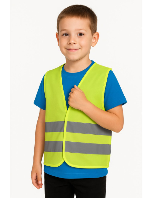 JHK SYF Warnweste Gold Fluor Unisex