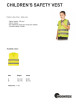 JHK SYF Warnweste Gold Fluor Unisex