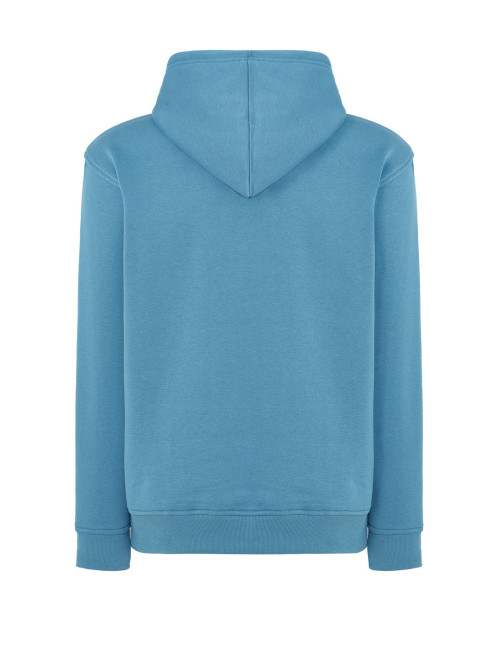 JHK Men`s Tracksuits SWRA KNG KANGAROO PB - Petrol Blue