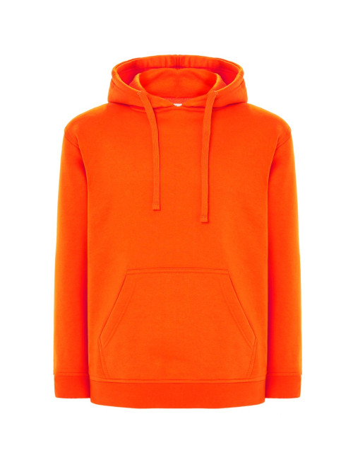 JHK Herren Sweatshirts SWRA KNG KANGAROO ORF - Orange Fluor