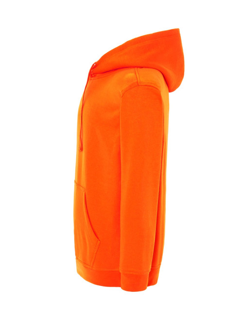 JHK Herren Sweatshirts SWRA KNG KANGAROO ORF - Orange Fluor