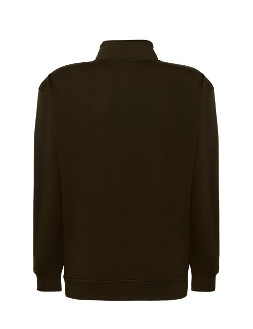 JHK SWRA ZIP HALF ZIP Men's Sweatshirt - Khaki