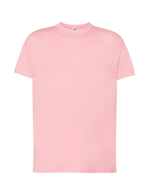 JHK Koszulka męska TSRA 150 REGULAR T-SHIRT PKN - Pink Neon