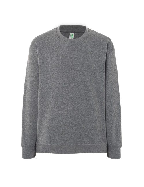JHK Men`s Sweatshirt SWRA 290 SWEATSHIRT DGM - Dark Grey Melange