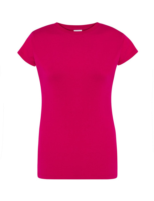 JHK Damen T-Shirt TSRL CMF LADY COMFORT RP - Himbeere