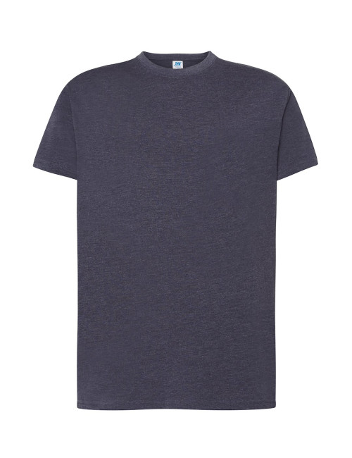 JHK Men`s T-shirt TSRA 150 REGULAR T-SHIRT DNH - Denim Heather