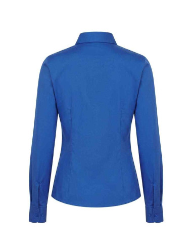 JHK Damen Shirt SHL OXF RB - Königsblau