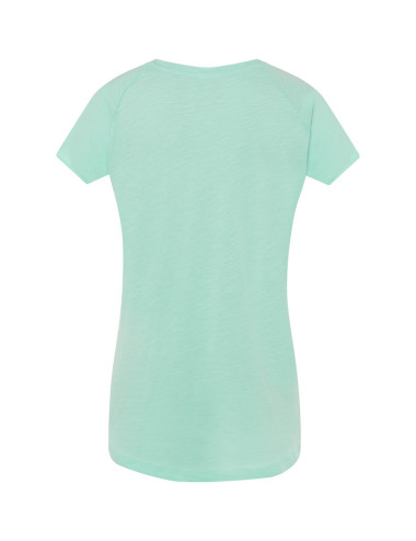 JHK Damen TSULSLB URBAN SLUB LADY MG T-Shirt - Mintgrün