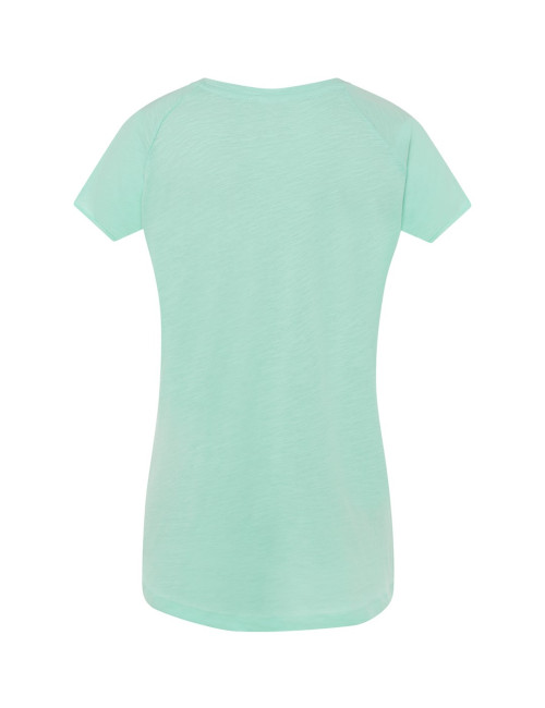 JHK Women`s TSULSLB URBAN SLUB LADY MG T-Shirt - Mint Green
