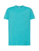 JHK Koszulka męska TSRA 150 REGULAR T-SHIRT TUH - Turquoise Heather