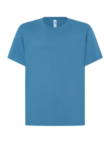 JHK Koszulka męska TSRA 150 REGULAR T-SHIRT PB - Petrol Blue