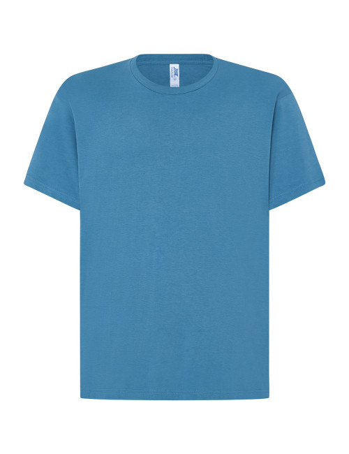 JHK Koszulka męska TSRA 150 REGULAR T-SHIRT PB - Petrol Blue