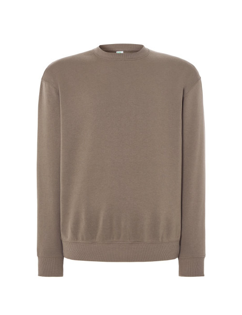 JHK Men`s Sweatshirt SWRA 290 SWEATSHIRT BRD - Brown Dark