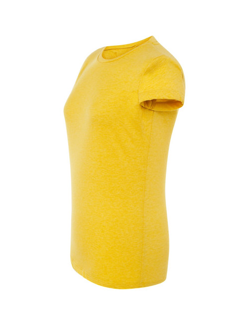 JHK Women`s T-shirt TSRL CMF LADY COMFORT MUH - Mustard Heather