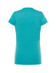 JHK Damen-T-Shirt TSRL CMF LADY COMFORT TUH - Türkis meliert