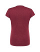 JHK Damen-T-Shirt TSRL CMF LADY COMFORT BUH - Burgunderrot meliert