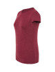 JHK Damen-T-Shirt TSRL CMF LADY COMFORT BUH - Burgunderrot meliert