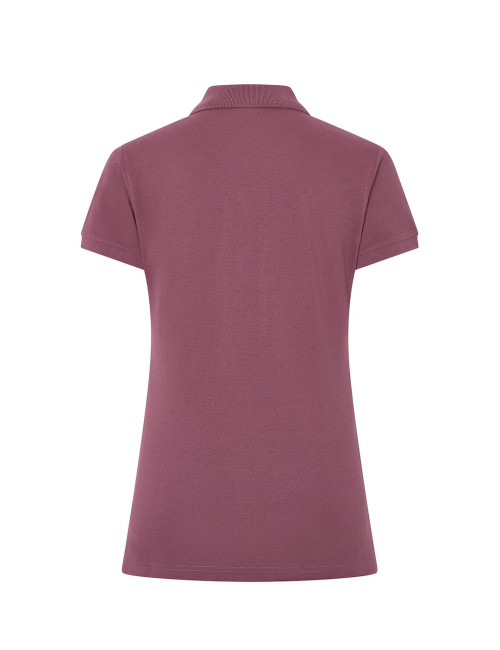 JHK Damen-Polohemd POPL 200 DP – Staubiges Lila