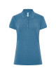 JHK Koszulki polo Damskie POPL 200 PB - Petrol Blue