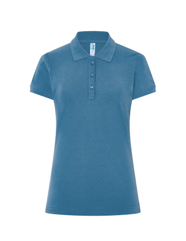 JHK Koszulki polo Damskie POPL 200 PB - Petrol Blue
