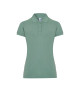 JHK Damen-Poloshirts POPL 200 MO - MOOSGRÜN