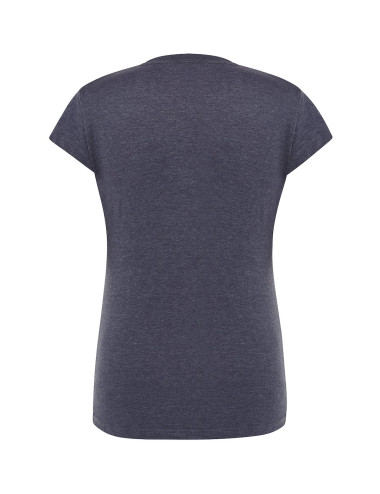JHK Damen-T-Shirt TSRL CMF LADY COMFORT DNH - Denim Heather