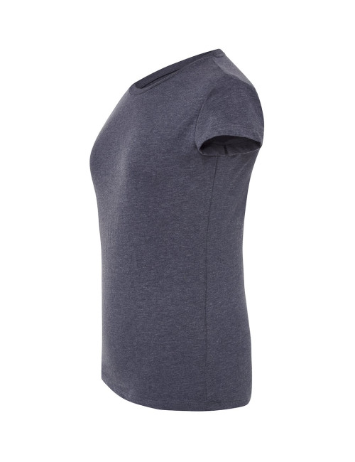 JHK Damen-T-Shirt TSRL CMF LADY COMFORT DNH - Denim Heather